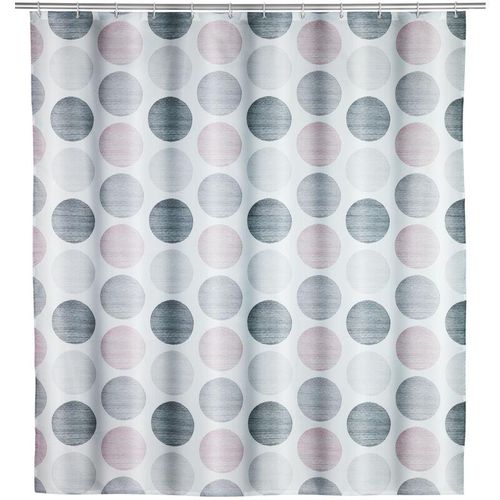 4008838398500 - Mehrfarbige Duschvorhang Pastell Dots 180 x 200 cm - Mehrfarbig - Wenko