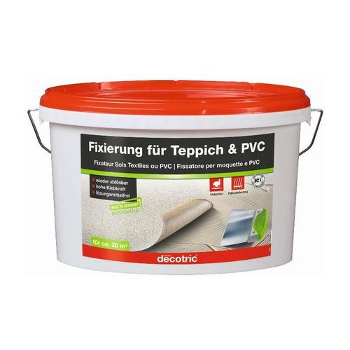 4007955022039 - Fixierung für Teppich und pvc 5 kg Teppich- & PVC-Kleber - Decotric