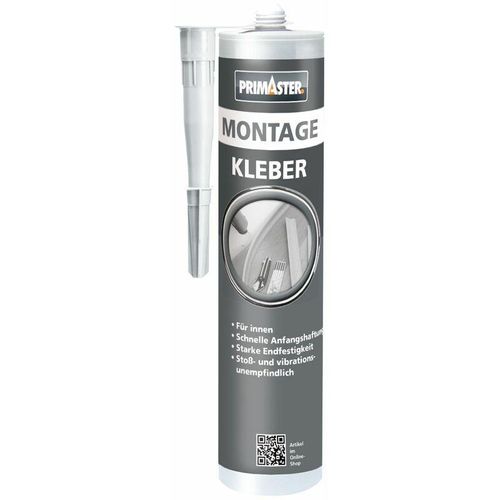 4010327529883 - Montage Kleber 380g Beton- Stein- Styropor- Holz- Fliesenkleber Innen - Primaster