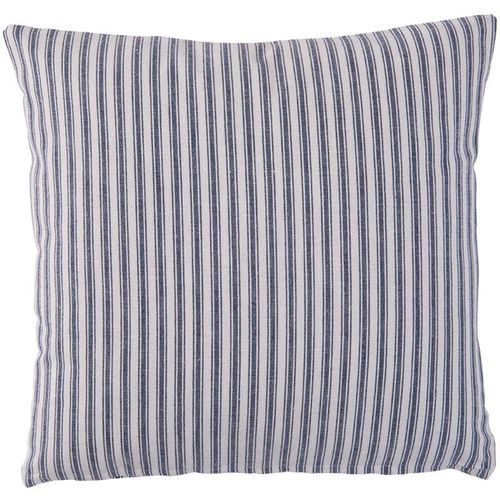 3574641033934 - - Deko-Kissen le cap Baumwolle 40 x 40 cm weiß-blaue Streifen
