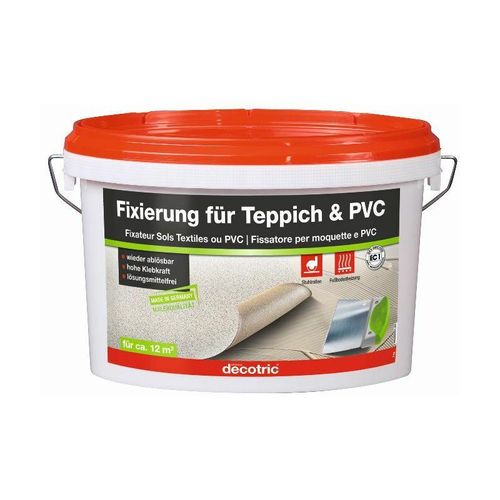 4007955022022 - Fixierung für Teppich und pvc 3 kg Teppich- & PVC-Kleber - Decotric