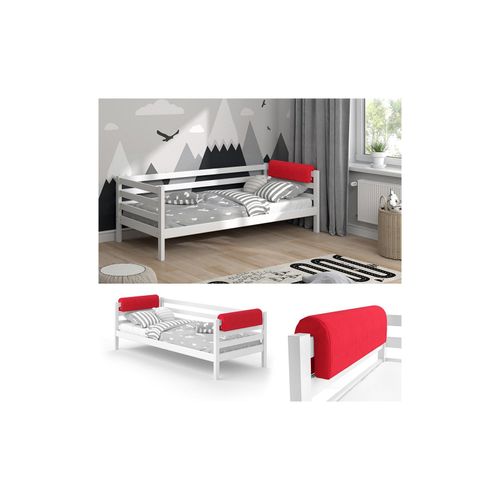 4251421951877 - Vitalispa Bettkantenschutz Bettumrandung Kinderbett Kantenschutz rot Babybett 4251421951877 - Vitalispa Bettkantenschutz Bettumrandung Kinderbett Kantenschutz rot Babybett