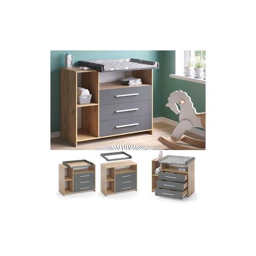 4066731029075 - Wickelkommode Babykommode Wickelregal Oskar Babymöbel Wickeltisch 4066731029075 - Wickelkommode Babykommode Wickelregal Oskar Babymöbel Wickeltisch