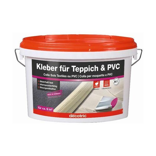 4007955015024 - Kleber für Teppich und pvc 3 kg Teppich- & PVC-Kleber - Decotric