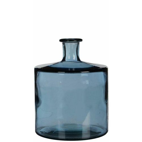 8718861062885 - - Mica Flasche Guan Glas blau 26 x 21 cm Deko-Accessoires