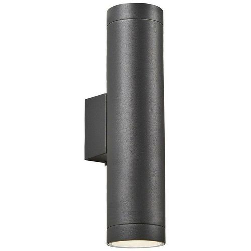 5020024710230 - Forum Lighting - Forum Morro 2-flammige Outdoor-Up-Down-Wandleuchte Anthrazit IP44