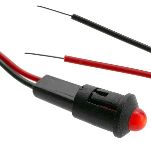 8434185527724 - Cablemarkt - 8 mm rote LED-Kontrollleuchte