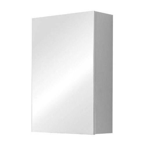 0645656385646 - Toscohome - Weißer Bad-Hängeschrank 38x60 cm mit Spiegel und Wendetür - Solo2 0645656385646 - Toscohome - Weißer Bad-Hängeschrank 38x60 cm mit Spiegel und Wendetür - Solo2