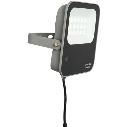 5020024002656 - Forum Lighting - Forum Denby Solar 3000k 1100lm LED-Außenflutlicht Grau IP65