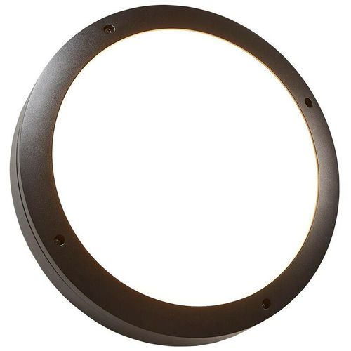 5020024526176 - Forum Lighting - Forum Rosa cct led Outdoor Bulkheads Wandleuchte Schwarz IP65