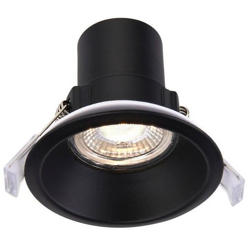 5017588013433 - Saxby Lighting - Saxby Shieldeco cct Einbau-Downlight mattschwarz lackiert IP65