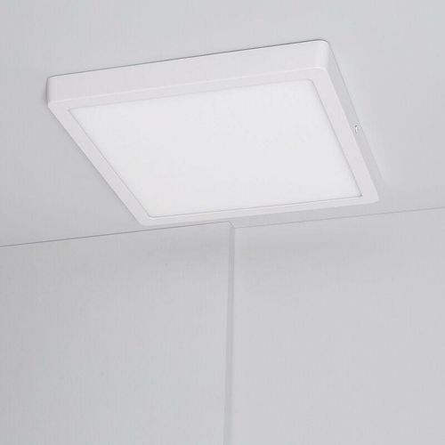 8445044071517 - Ledkia - LED-Deckenleuchte 24W Eckig Superslim Wählbar cct 280x280 mm Wählbar (Warmes-Neutrales-Kaltes) 120º280 mm