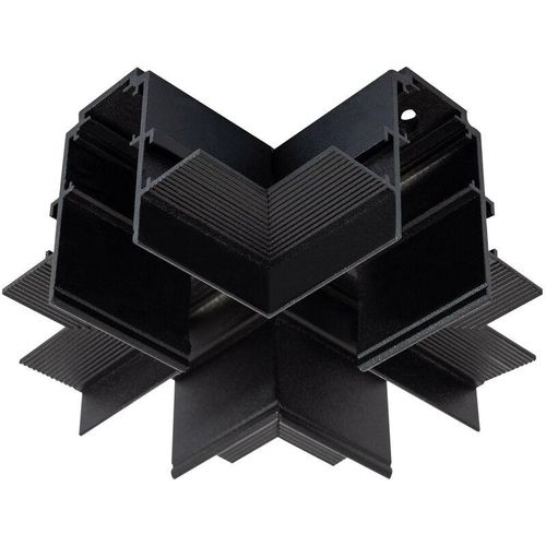 8445044063901 - Ledkia - X-Verbindung für 1-Phasenmagnetschiene Einbau 20mm Schwarz