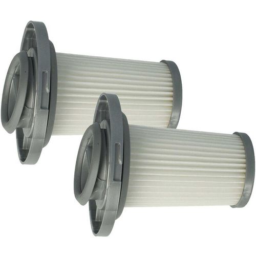 4065705708060 - Vhbw - 2x Trennfilter kompatibel mit Rowenta X-Force Flex 860 Allergy RH9611WO Staubsauger - Ersatz-Filter Abwaschbar Grau Weiß