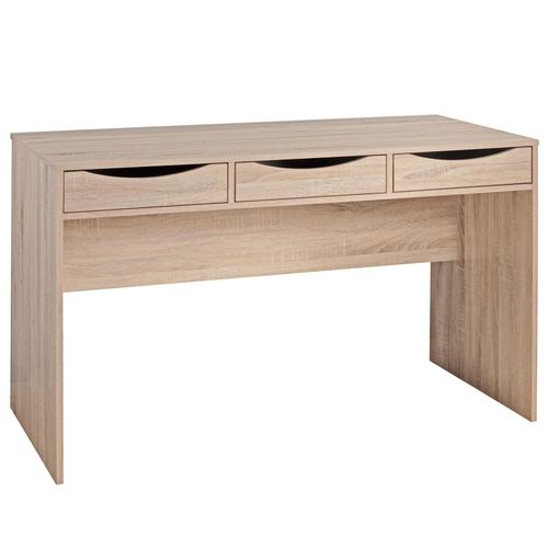 4251745765150 - Schreibtisch Sonoma Eiche mit Schubladen - Praktische Blende Stauraum Stabile Seitenwände Anti-Rutsch Pads KADIMA DESIGN 4251745765150 - Schreibtisch Sonoma Eiche mit Schubladen - Praktische Blende Stauraum Stabile Seitenwände Anti-Rutsch Pads KADIMA DESIGN