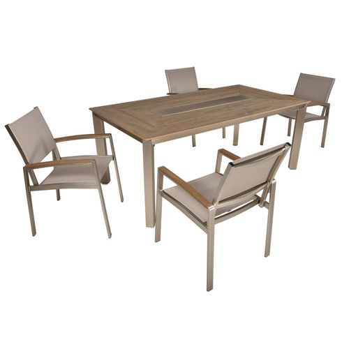 4041908129888 - 5-tlg Garten Tischgruppe Sitzgruppe Tisch Stuhl Möbel Kunststoff 4041908129888 - 5-tlg Garten Tischgruppe Sitzgruppe Tisch Stuhl Möbel Kunststoff