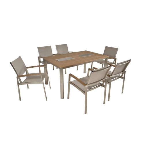 4059865632228 - 7tlg Garten Tischgruppe Sitzgruppe Stapelstuhl Stuhl Kunststoff 4059865632228 - 7tlg Garten Tischgruppe Sitzgruppe Stapelstuhl Stuhl Kunststoff