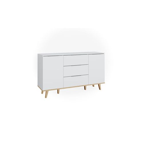 4251421962323 - VICCO Kommode NEPTUNE Sideboard weiß Eiche Anrichte Schrank Schublade Skandi 4251421962323 - VICCO Kommode NEPTUNE Sideboard weiß Eiche Anrichte Schrank Schublade Skandi