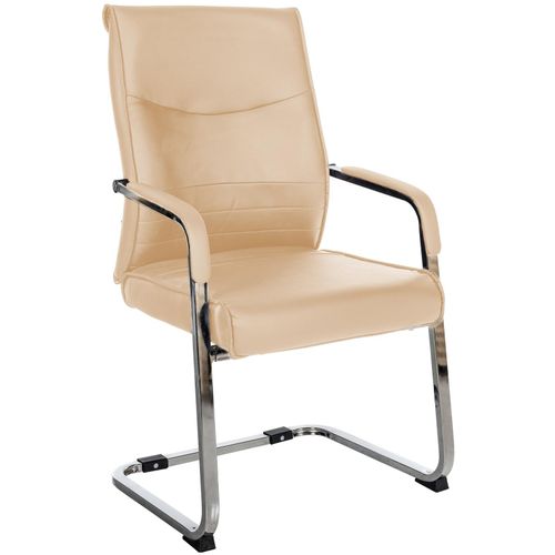 4251563402817 - Freischwinger Besucherstuhl Hobart I Stoff- oder Kunstlederbezug Chromgestell und Gepolsterte Armlehnen I Ergonomischer Schwingstuhl 4251563402817 - Freischwinger Besucherstuhl Hobart I Stoff- oder Kunstlederbezug Chromgestell und Gepolsterte Armlehnen I Ergonomischer Schwingstuhl