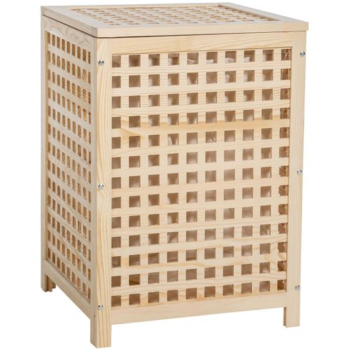 4255716321130 - Wäschebox I Wäschetruhe Und Aufbewahrungsbox Aus Holz I Moderner Wäschesammler Mit Deckel I Wäschebehälter Mit Gitter Zur Belüftung 4255716321130 - Wäschebox I Wäschetruhe Und Aufbewahrungsbox Aus Holz I Moderner Wäschesammler Mit Deckel I Wäschebehälter Mit Gitter Zur Belüftung