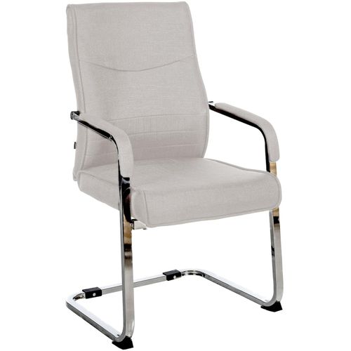 4251563402763 - Freischwinger Besucherstuhl Hobart I Stoff- oder Kunstlederbezug Chromgestell und Gepolsterte Armlehnen I Ergonomischer Schwingstuhl 4251563402763 - Freischwinger Besucherstuhl Hobart I Stoff- oder Kunstlederbezug Chromgestell und Gepolsterte Armlehnen I Ergonomischer Schwingstuhl