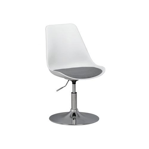 4251745758398 - Trompetenstuhl mit Kunstlederbezug drehbar 110 kg Belastbarkeit chrom-finish Metallkonstruktion 4251745758398 - Trompetenstuhl mit Kunstlederbezug drehbar 110 kg Belastbarkeit chrom-finish Metallkonstruktion