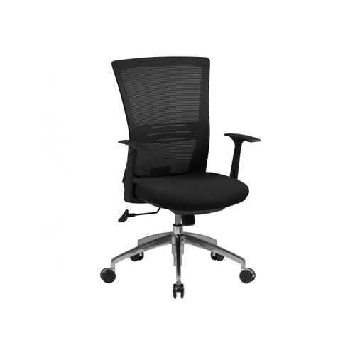 4251745763859 - Ergonomischer Bürostuhl Atmungsaktive Netzrückenlehne ergonomische Form verstellbare Rückenlehne Kunststoff-Armlehnen Aluminium-Fußkreuz 120 kg Belastbarkeit 4251745763859 - Ergonomischer Bürostuhl Atmungsaktive Netzrückenlehne ergonomische Form verstellbare Rückenlehne Kunststoff-Armlehnen Aluminium-Fußkreuz 120 kg Belastbarkeit