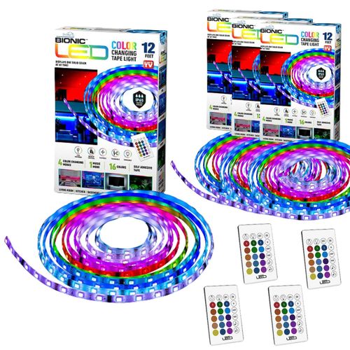4250416131287 - Starlyf® LED Stripe - Lichtband Farbwechsel Fernbedienung USB IP65 Bionic LED 4250416131287 - Starlyf® LED Stripe - Lichtband Farbwechsel Fernbedienung USB IP65 Bionic LED
