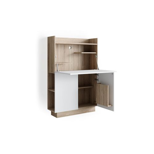 4066731028467 - Schreibtischschrank Büroschrank Aktenschrank Alena Computertisch SON-Weiß 4066731028467 - Schreibtischschrank Büroschrank Aktenschrank Alena Computertisch SON-Weiß