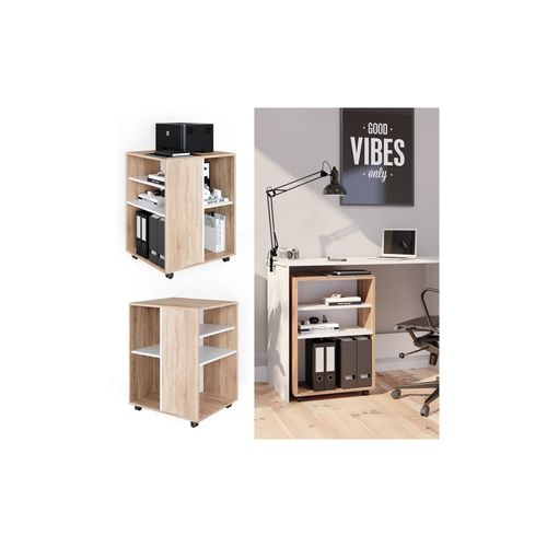 4066731028443 - Rollcontainer Bürocontainer Büroschrank Schreibtisch Aktenschrank SON