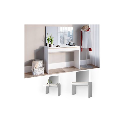 4251421936430 - Schminktisch Emma Frisiertisch Frisierkommode Kommode Weiß Sonoma Vicco 4251421936430 - Schminktisch Emma Frisiertisch Frisierkommode Kommode Weiß Sonoma Vicco