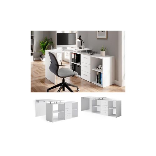 4251421953437 - Eckschreibtisch Schreibtisch Bürotisch Dante Winkelschreibtisch PC-tisch 4251421953437 - Eckschreibtisch Schreibtisch Bürotisch Dante Winkelschreibtisch PC-tisch