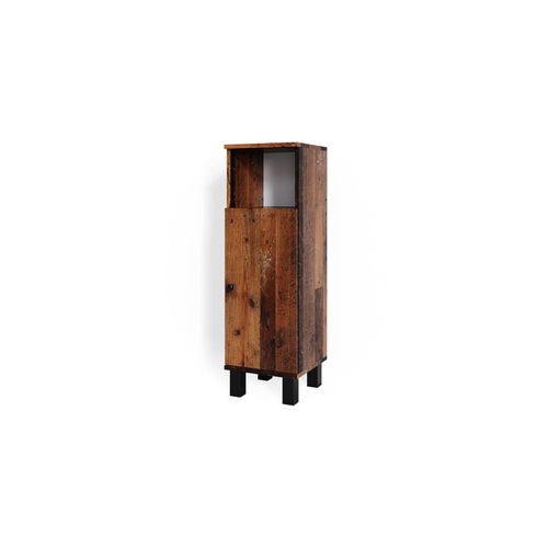 4251421976948 - Midischrank Badschrank Badezimmerschrank Fynn Old Style Regal Badmöbel 4251421976948 - Midischrank Badschrank Badezimmerschrank Fynn Old Style Regal Badmöbel