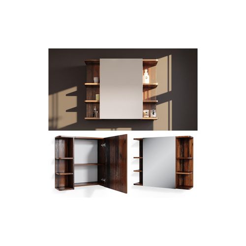 4251421976955 - Spiegelschrank Badspiegel Wandspiegel Fynn Old Style Spiegel Badmöbel