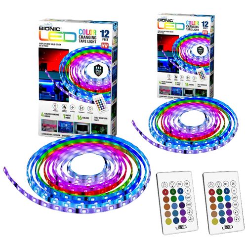 4250416121288 - Starlyf® LED Stripe - Lichtband Farbwechsel Fernbedienung USB IP65 Bionic LED 4250416121288 - Starlyf® LED Stripe - Lichtband Farbwechsel Fernbedienung USB IP65 Bionic LED