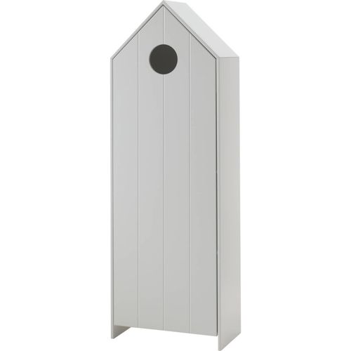 5420070232371 - Vipack CASAMI - Schrank mit Tür weiß Rillenprofil senkrecht MDF lackiert