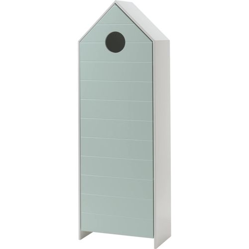 5420070232401 - Vipack CASAMI - Schrank mit Tür mint Rillenprofil waagerecht MDF lackiert