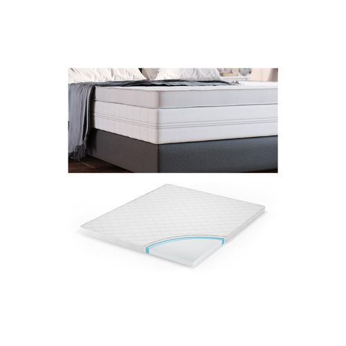 4260423424227 - Komfortschaum Topper Matratzenauflage 180x200cm Matratzentopper 6cm