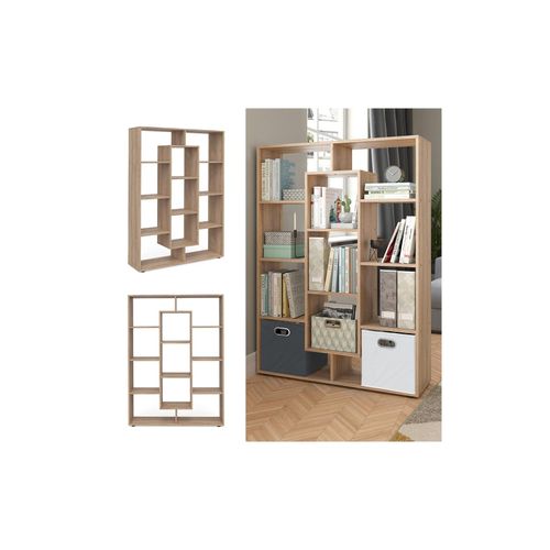 4251421920781 - Raumteiler Bücherregal Standregal Wandregal Büroregal 11 Fächer Sonoma 4251421920781 - Raumteiler Bücherregal Standregal Wandregal Büroregal 11 Fächer Sonoma
