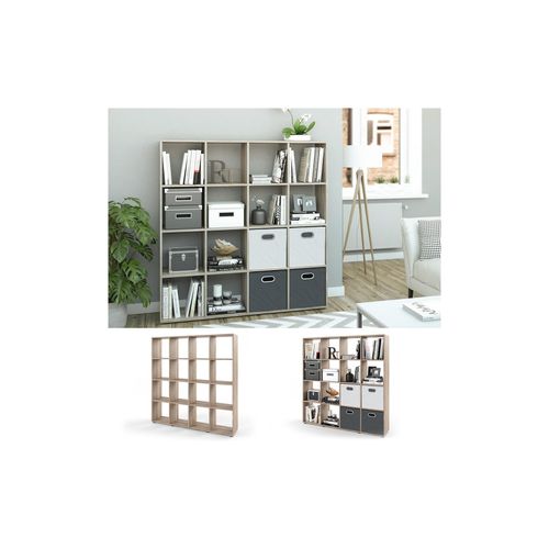 4260486836593 - Raumteiler Bücherregal Standregal Aktenregal Regal 16 Sonoma 4260486836593 - Raumteiler Bücherregal Standregal Aktenregal Regal 16 Sonoma