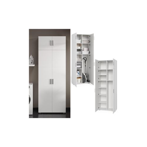 4251421969612 - Universalschrank Mehrzweckschrank Büroschrank Ingo Weiß 2 Türen Aufsatz 4251421969612 - Universalschrank Mehrzweckschrank Büroschrank Ingo Weiß 2 Türen Aufsatz