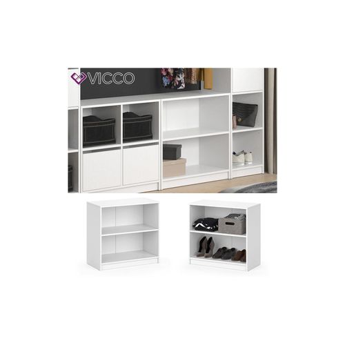 4251421943865 - Kleiderschrank GUEST - Kommode Schrank zweigeteilt Sideboard Regal