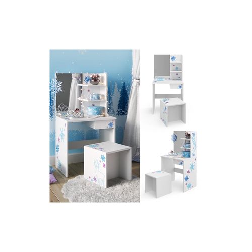 4251421950931 - Kinder Schminktisch Kinderschminktisch Frisiertisch mit Hocker Mädchen 4251421950931 - Kinder Schminktisch Kinderschminktisch Frisiertisch mit Hocker Mädchen