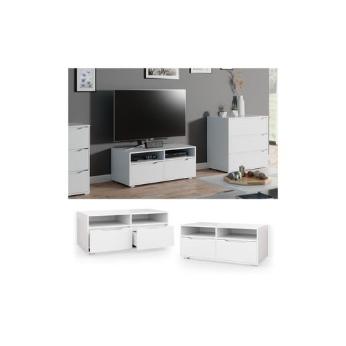 4251421951037 - Lowboard Ruben weiß 100cm TV-Board Fernsehschrank TV-Schrank Regal Tisch 4251421951037 - Lowboard Ruben weiß 100cm TV-Board Fernsehschrank TV-Schrank Regal Tisch