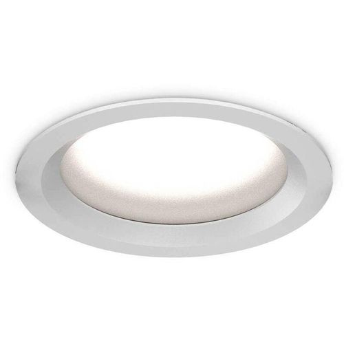 8021696312118 - Basic IP65 Integriertes rundes LED-Einbau-Downlight mattweiß 1550 lm 3000 k - Ideal Lux