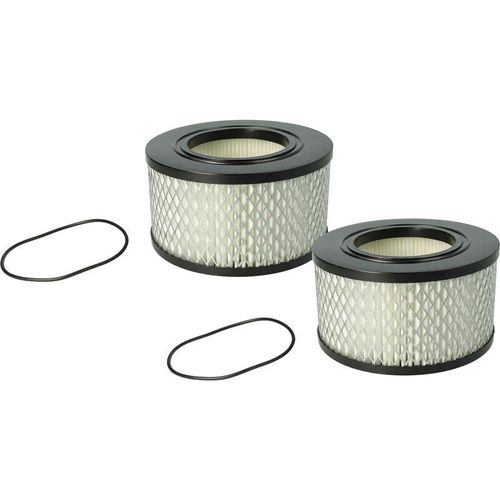 4068201403699 - Vhbw - Filterset 2x Staubsaugerfilter kompatibel mit Nilfisk Attix 44-21 ic 33-2M ic 33-2M pc 33-2M 33-xx Staubsauger - hepa Filter Allergiefilter