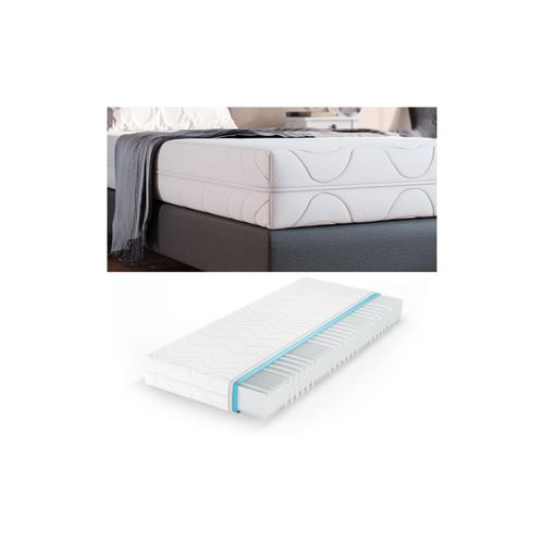 4260423422841 - VitaliSpa® 7 Zonen Kaltschaum Matratze 90x200 cm H2 Marken Schaumkern 20 cm