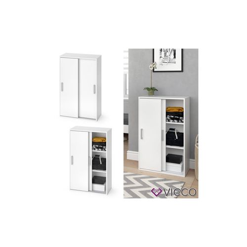 4251421934788 - VICCO Kleiderschrank FALK Weiß Wäscheschrank Schiebetürenschrank Kinder Zimmer 4251421934788 - VICCO Kleiderschrank FALK Weiß Wäscheschrank Schiebetürenschrank Kinder Zimmer