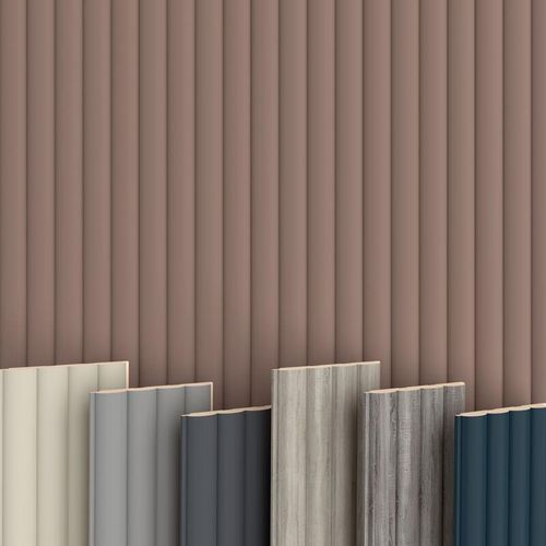 4255703115254 - Wave Lamellen 275m Hexim mdf Holz Lamellenwand Wandverkleidung Lamellenpaneele Wand Paneele stoßfest Mauve Start- Endlamelle - Rot 4255703115254 - Wave Lamellen 275m Hexim mdf Holz Lamellenwand Wandverkleidung Lamellenpaneele Wand Paneele stoßfest Mauve Start- Endlamelle - Rot