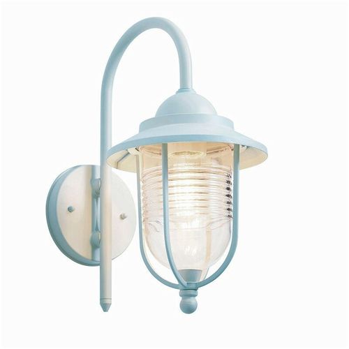 5020024708992 - Forum Lighting - Forum Eris Fisherman Außenwandlaterne Hellblau IP44